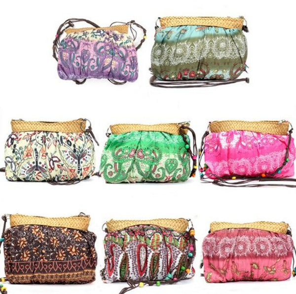 Beach Straw Bag Fashion Handmade