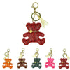 Leather Bear Key Ring Holder