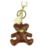 Leather Bear Key Ring Holder