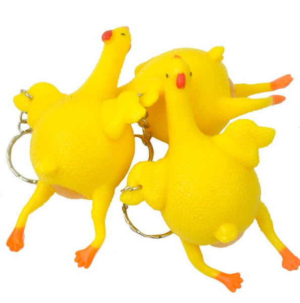 Tricky Chicken Laying Egg