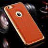 Lychee Skin Genuine Leather Case